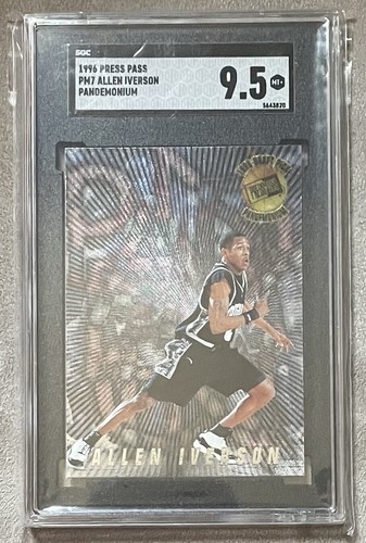 1996 press pass allen iverson - 1996,
